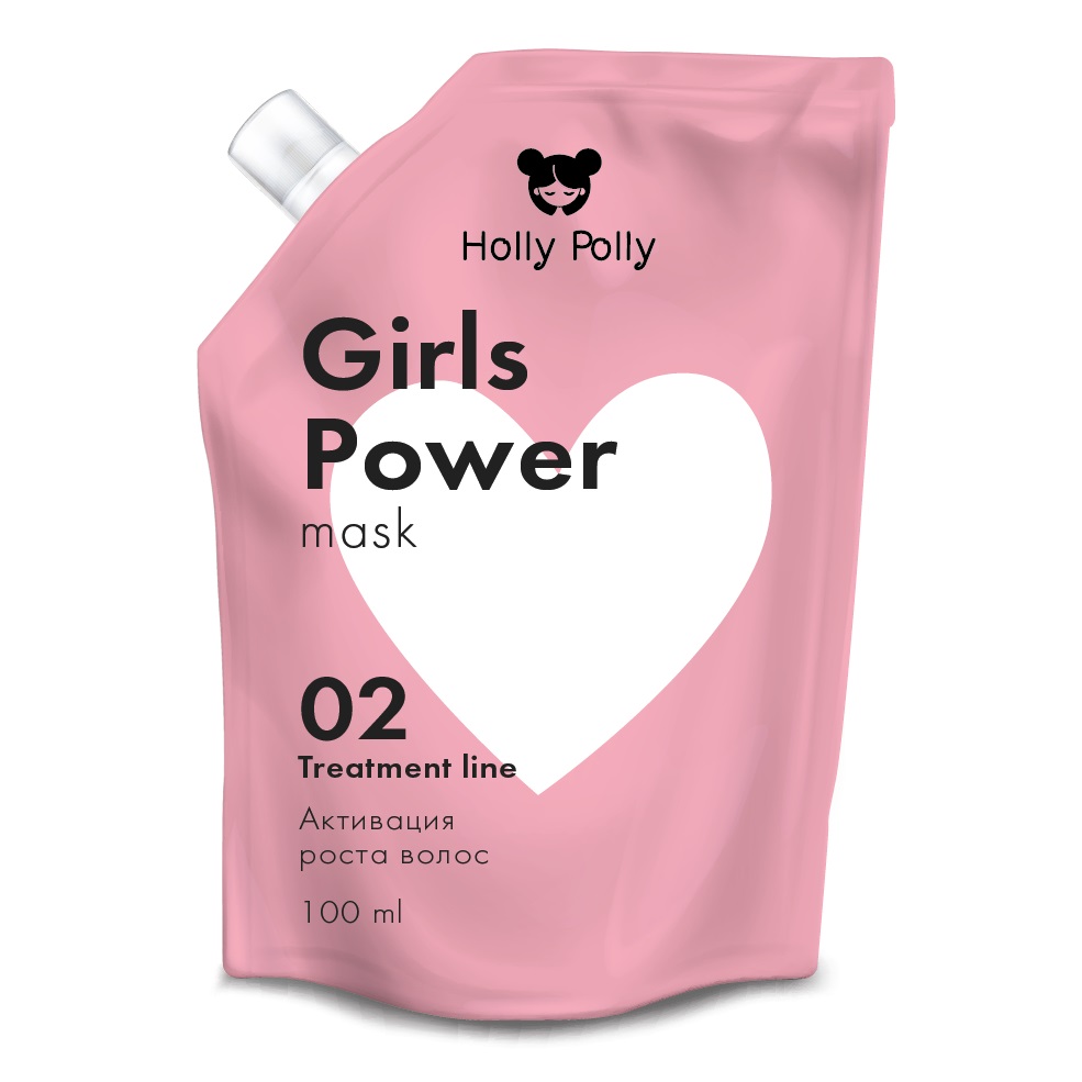 Маска-активатор роста волос Holly Polly Girls Power восстанавливающая, 100 мл