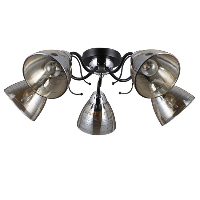 

Потолочная люстра Seven Fires GRESSAN SF4022/5C-BK-CR, SF4022/5C-BK-CR
