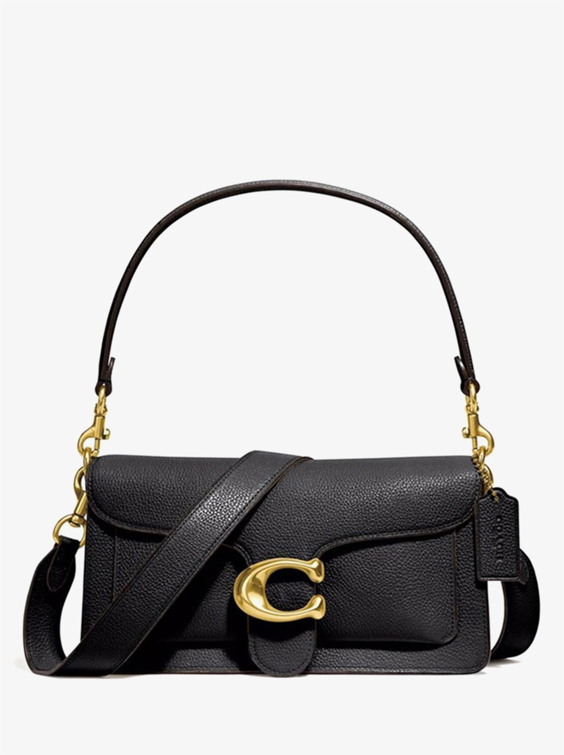 Сумка женская Coach Tabby Shoulder_CH0155 черная;золотистая