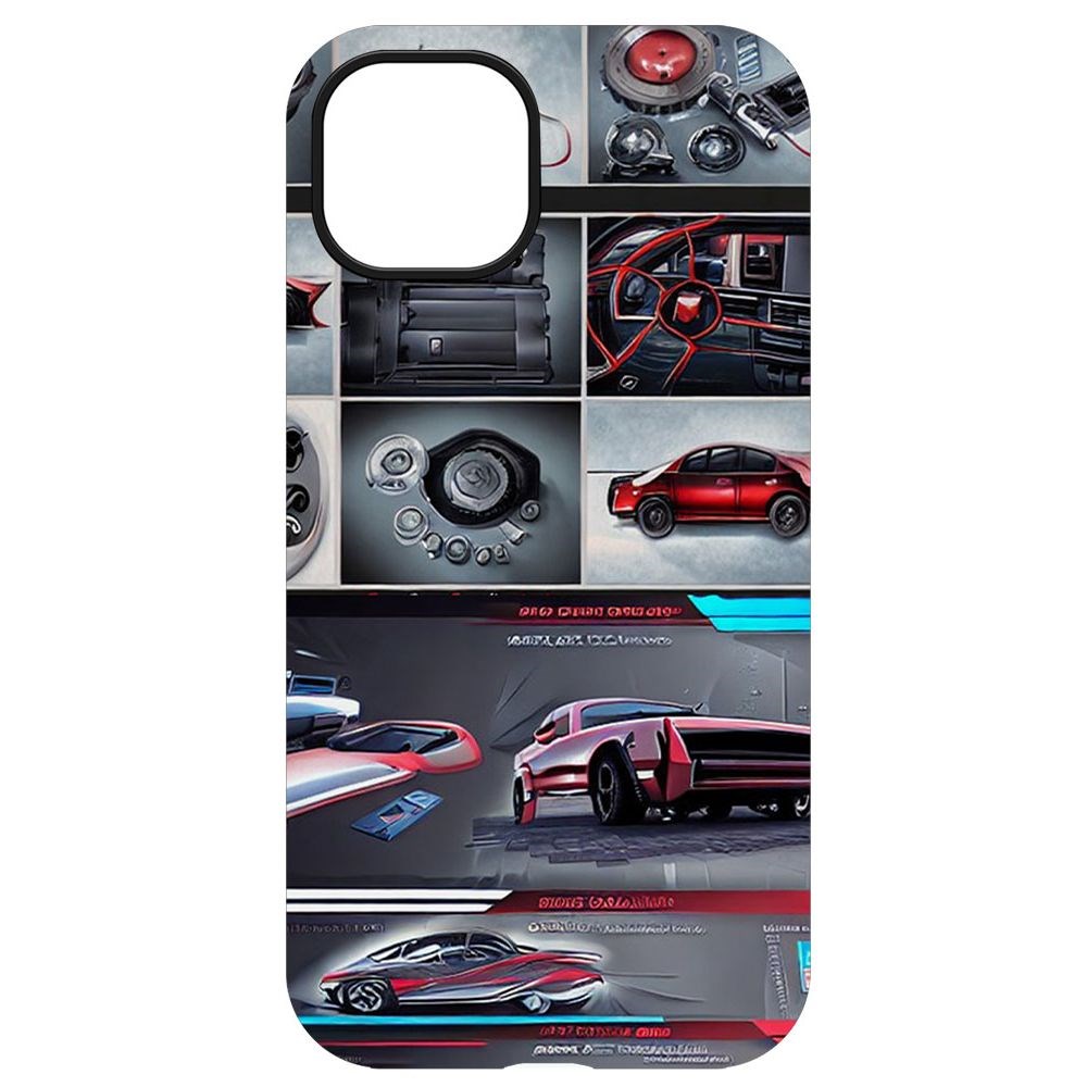 

Чехол-накладка Софт Геймкар для iPhone 13