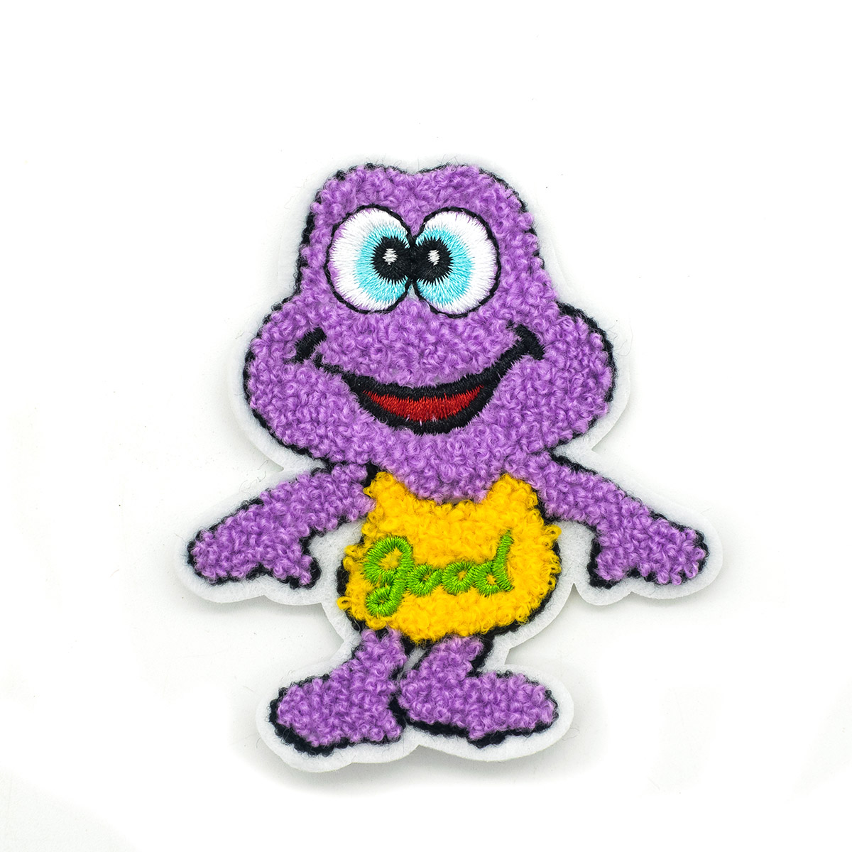

LA371 Нашивка 'Лягушонок Purple' 75*85 мм, 3 шт