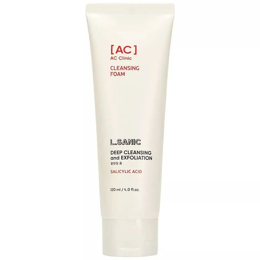 Пенка для умывания L.SANIC AC Clinic Cleansing Foam для проблемной кожи, 120 мл
