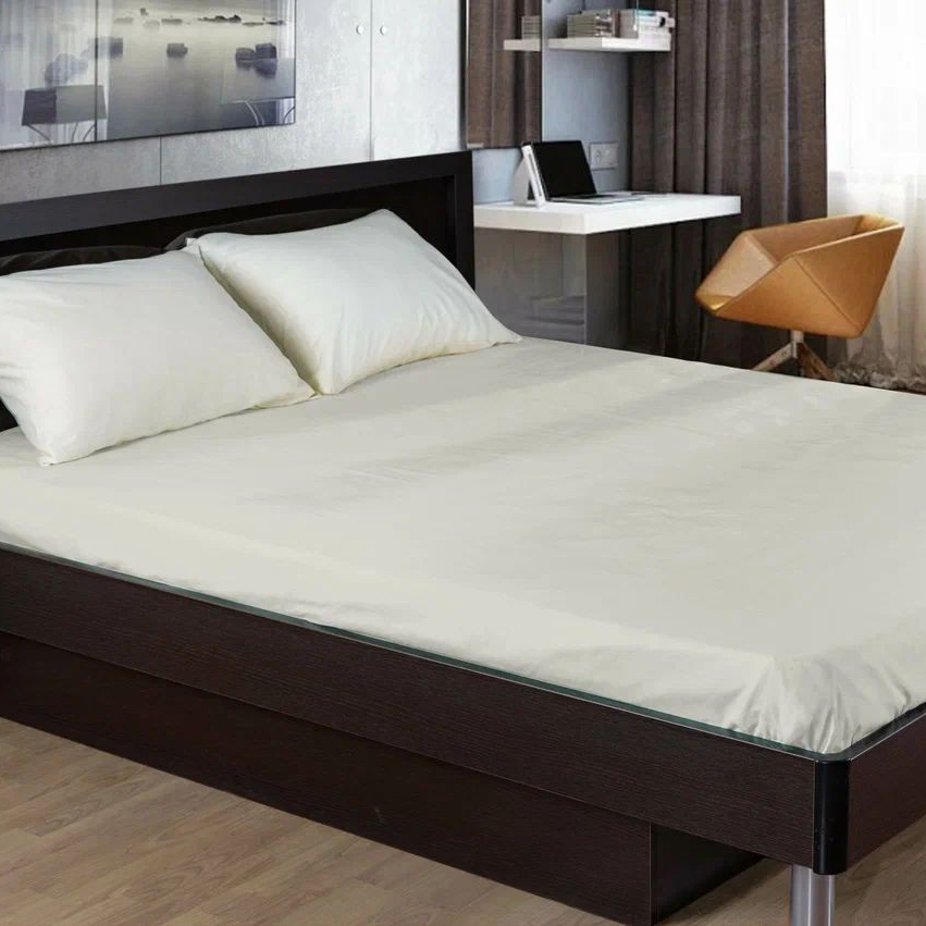 

Простыня на резинке Primavelle 160x200 см бежевая