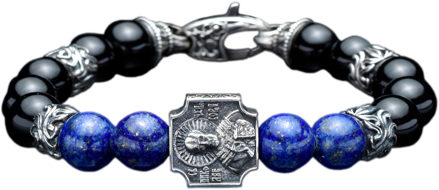 

Браслет из серебра и текстиля с агатом р. 18 PROCUDA BRPR-004-K, BRPR-004-K