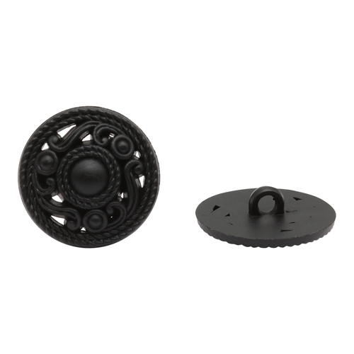 

LA 1718 Пуговица 40L (Black), 144 шт