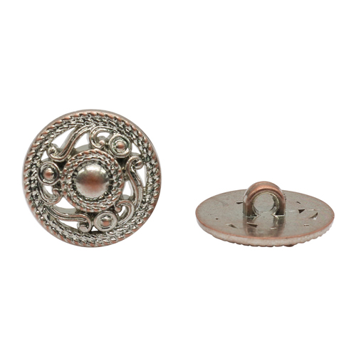 

Пуговица АЙРИС, LA 1718, 34L (W.Copper), 72 шт