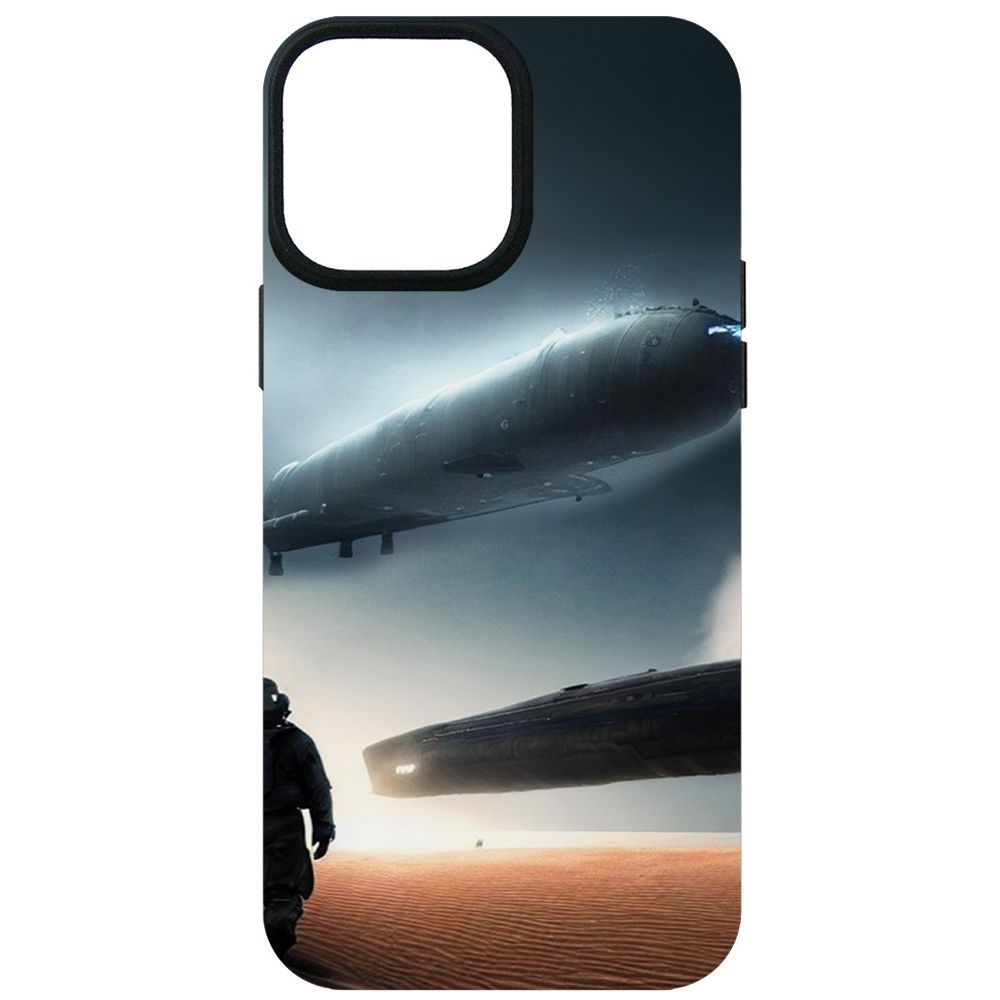 

Чехол-накладка Софт Пора лететь для iPhone 13 Pro Max, Черный