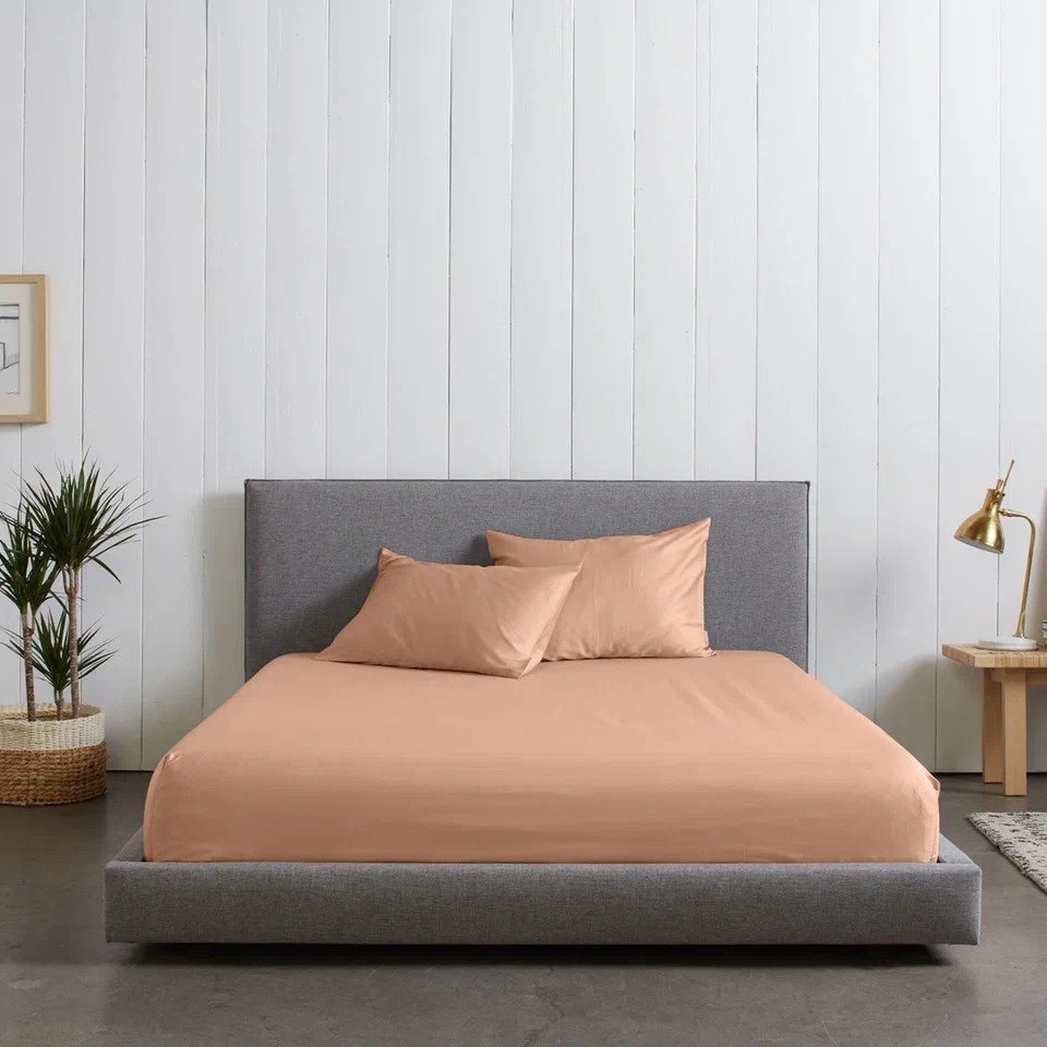 

Простыня на резинке Primavelle 180x200 см розовая