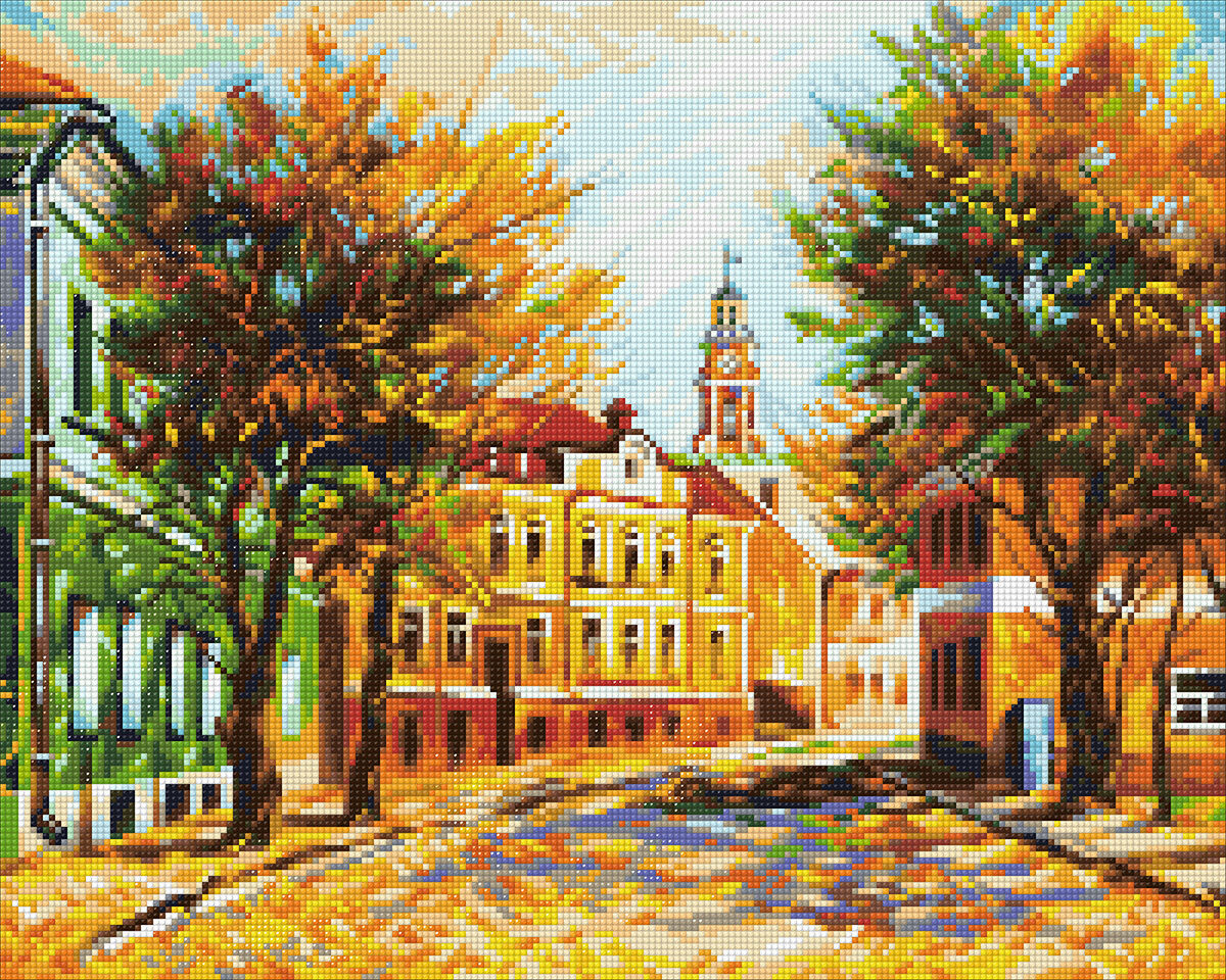 

Алмазная вышивка Фрея Акварельная осень ALVA-26, 50x40 см