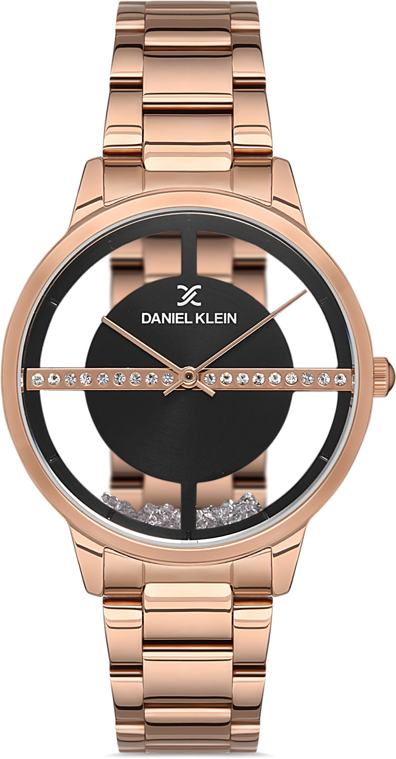 фото Наручные часы женские daniel klein dk.1.12964-6 золотистые