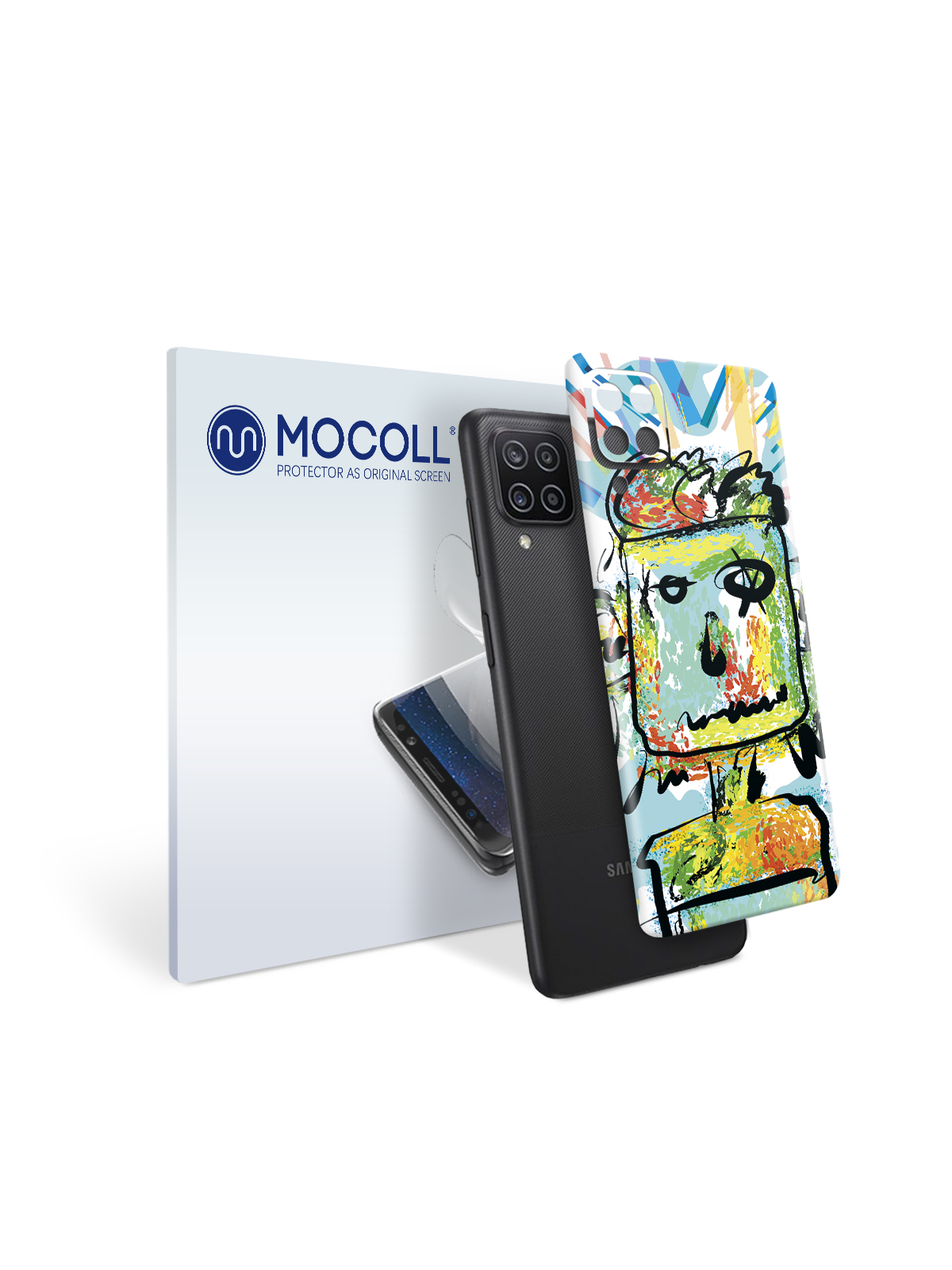 

Пленка защитная MOCOLL для задней панели Samsung Galaxy A12 Рисунок портрет