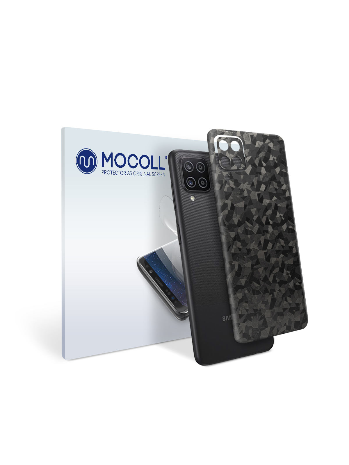 

Пленка защитная MOCOLL для задней панели Samsung Galaxy A42 5G Тень мозаика