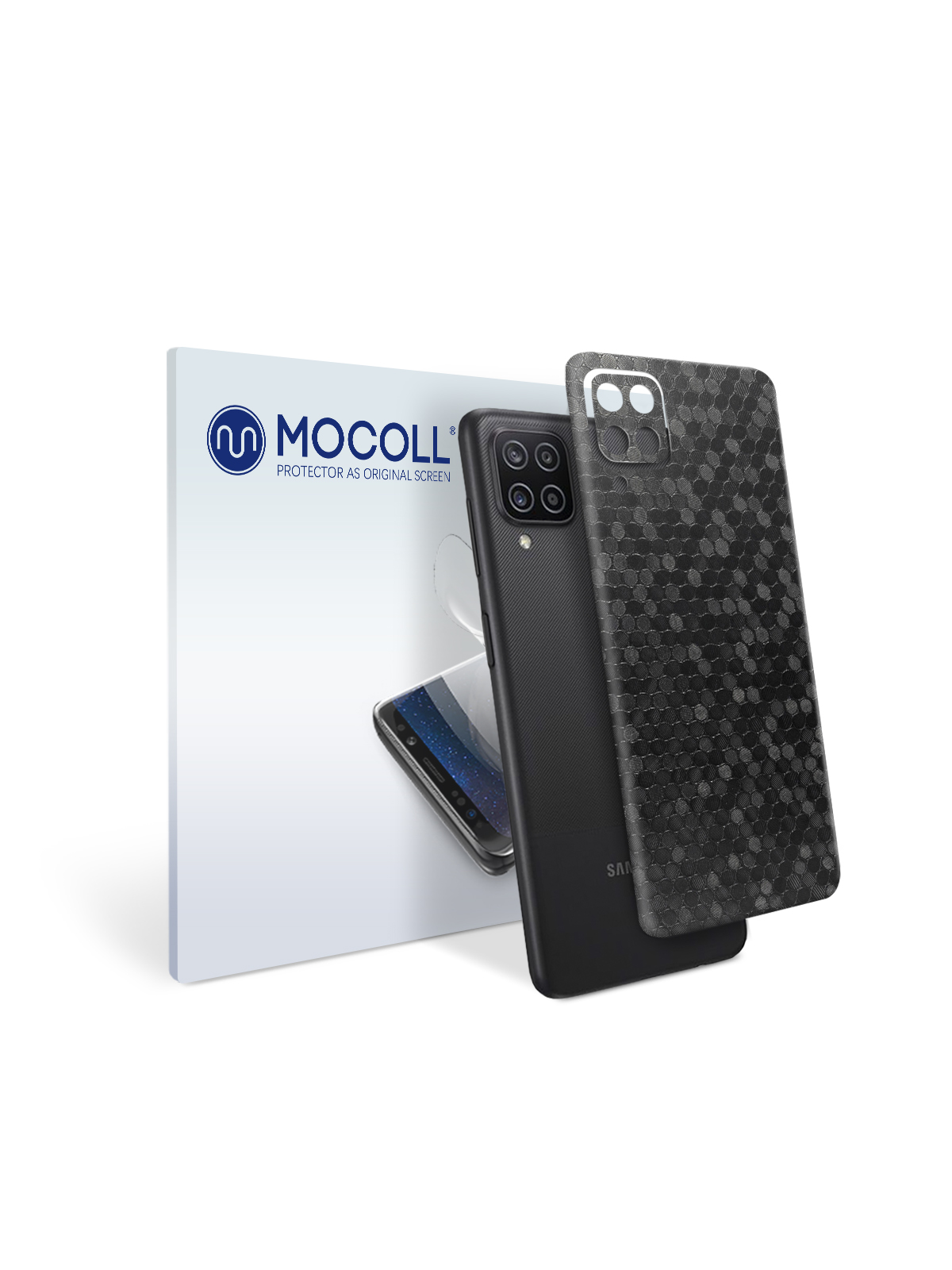 

Пленка защитная MOCOLL для задней панели Samsung Galaxy A42 5G Тень соты