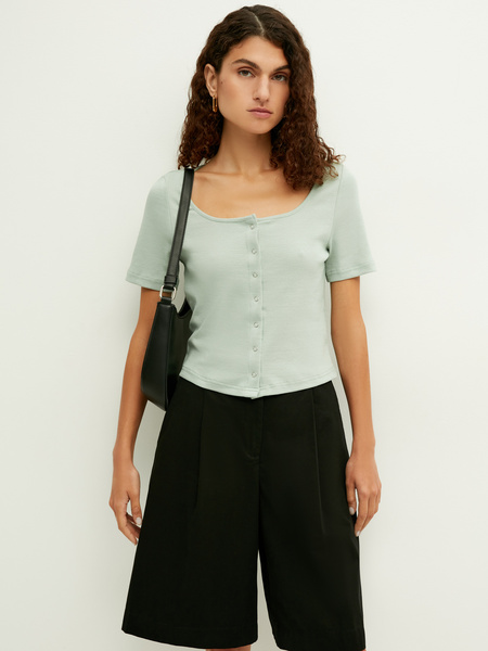 

Блуза женская ZARINA 2265542434 зеленая XL, Зеленый, 2265542434