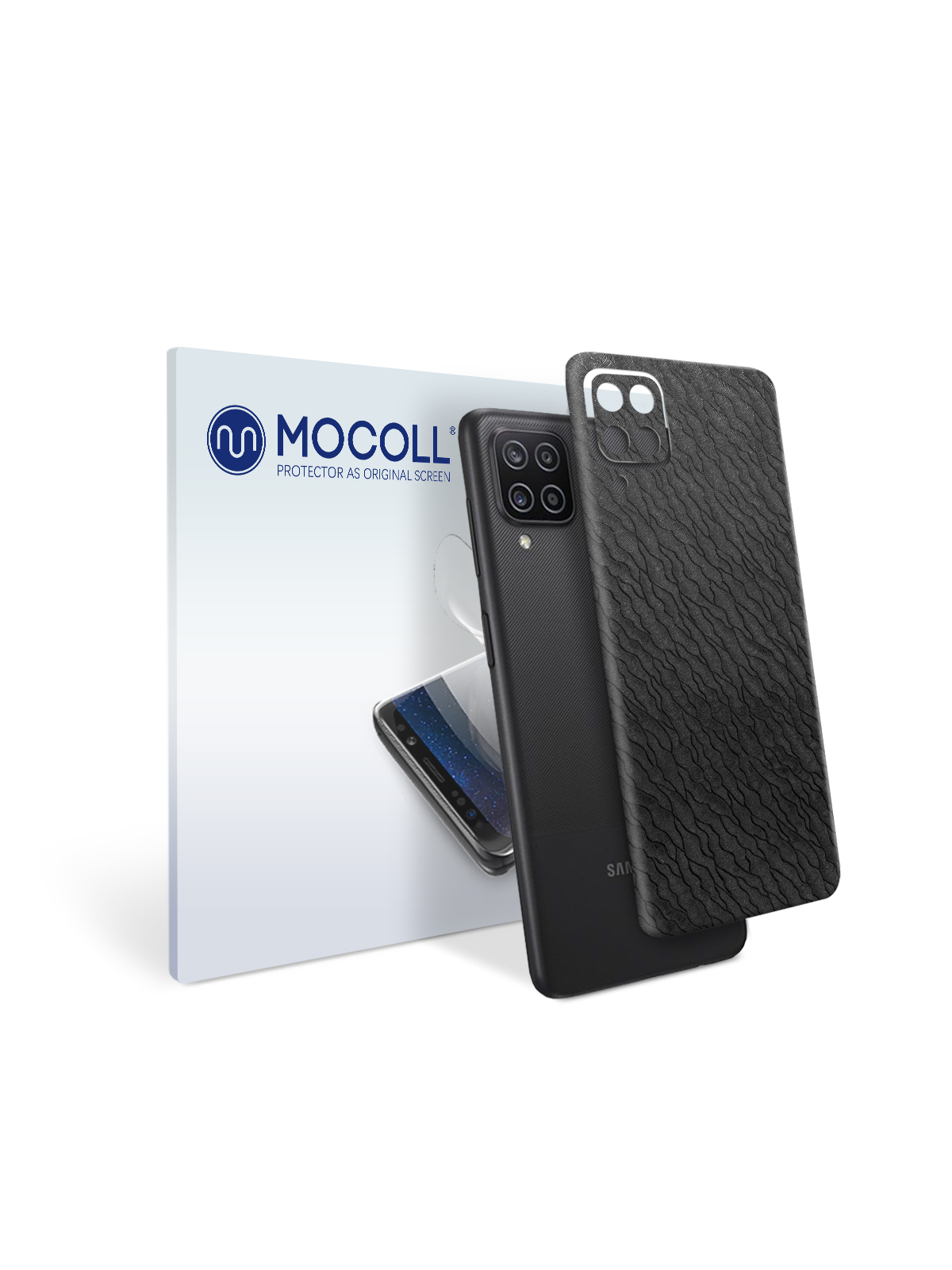 

Пленка защитная MOCOLL для задней панели Samsung Galaxy A12 Тень невада
