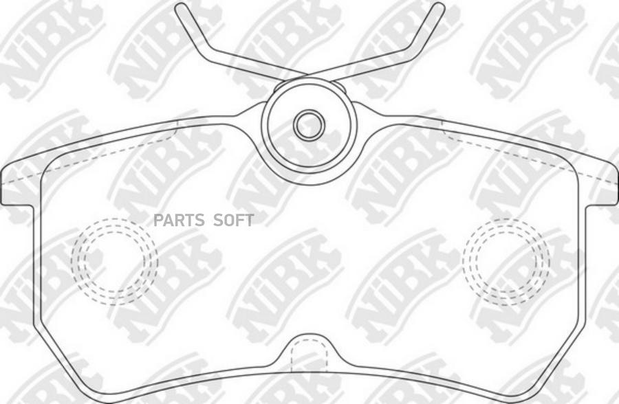

Тормозные колодки NiBK PN0120