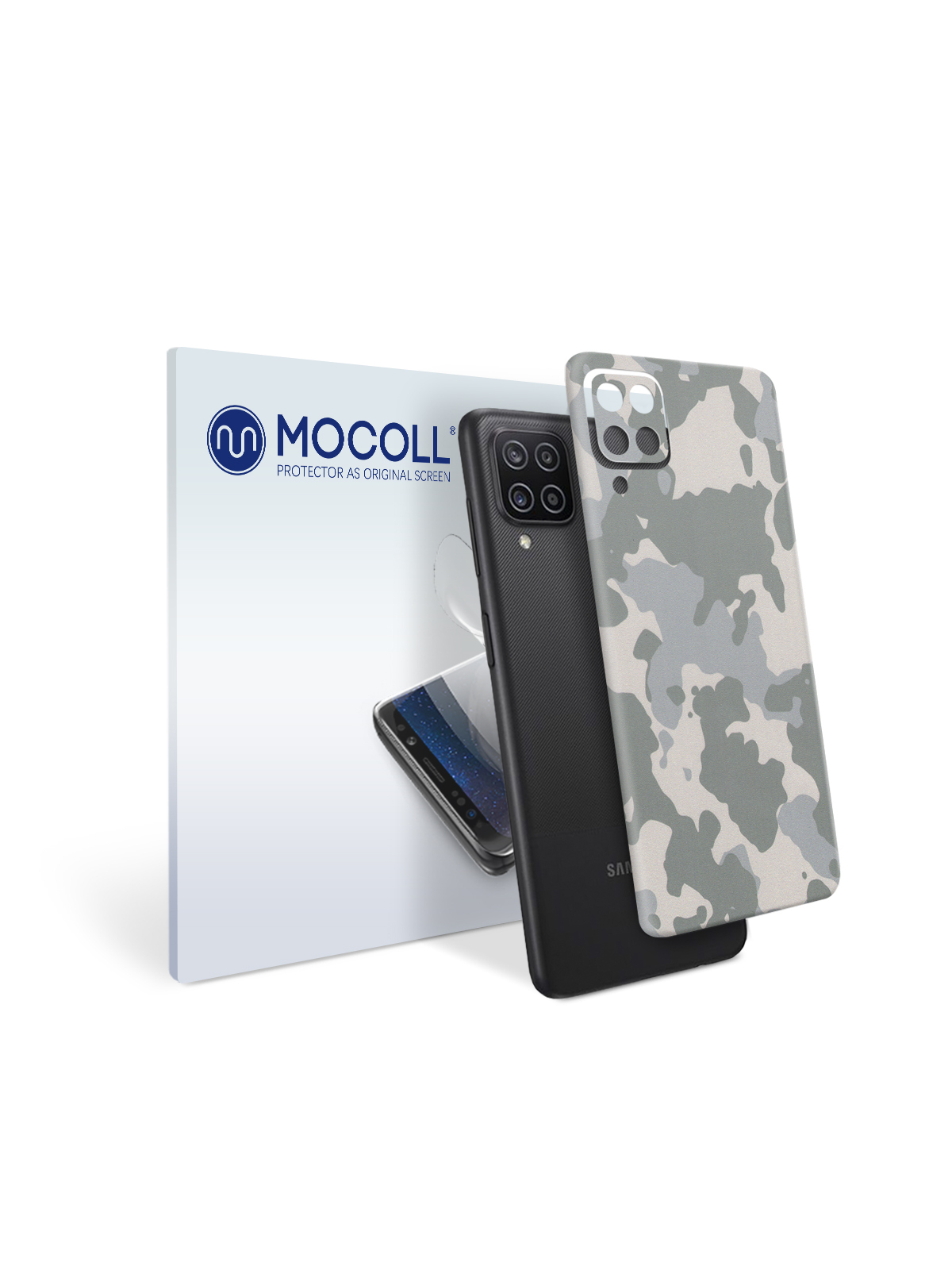 

Пленка защитная MOCOLL для задней панели Samsung Galaxy A42 5G Хаки Серый
