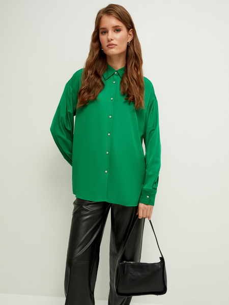 

Блуза женская ZARINA 2368158368 зеленая XS, 2368158368