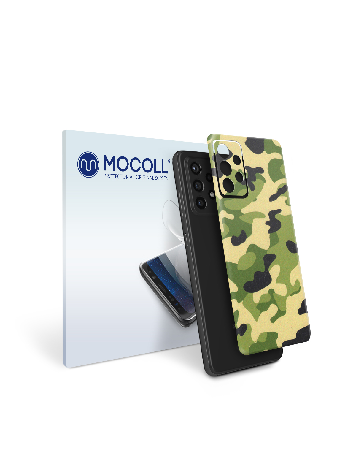 

Пленка защитная MOCOLL для задней панели Samsung Galaxy A52 5G Хаки Зеленый