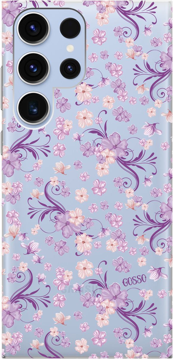

Чехол на Samsung Galaxy S23 Ultra "Lilac Flowers" прозрачный, Прозрачный;фиолетовый, 158345