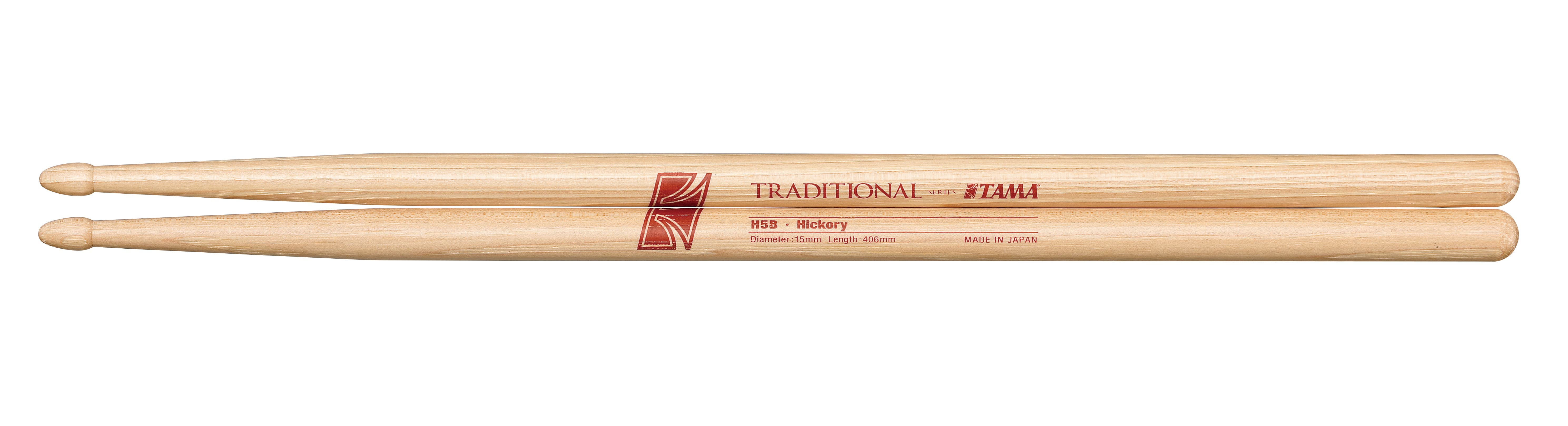 Барабанные палочки TAMA H5B Traditional Series Hickory Stick Japan орех 2266₽