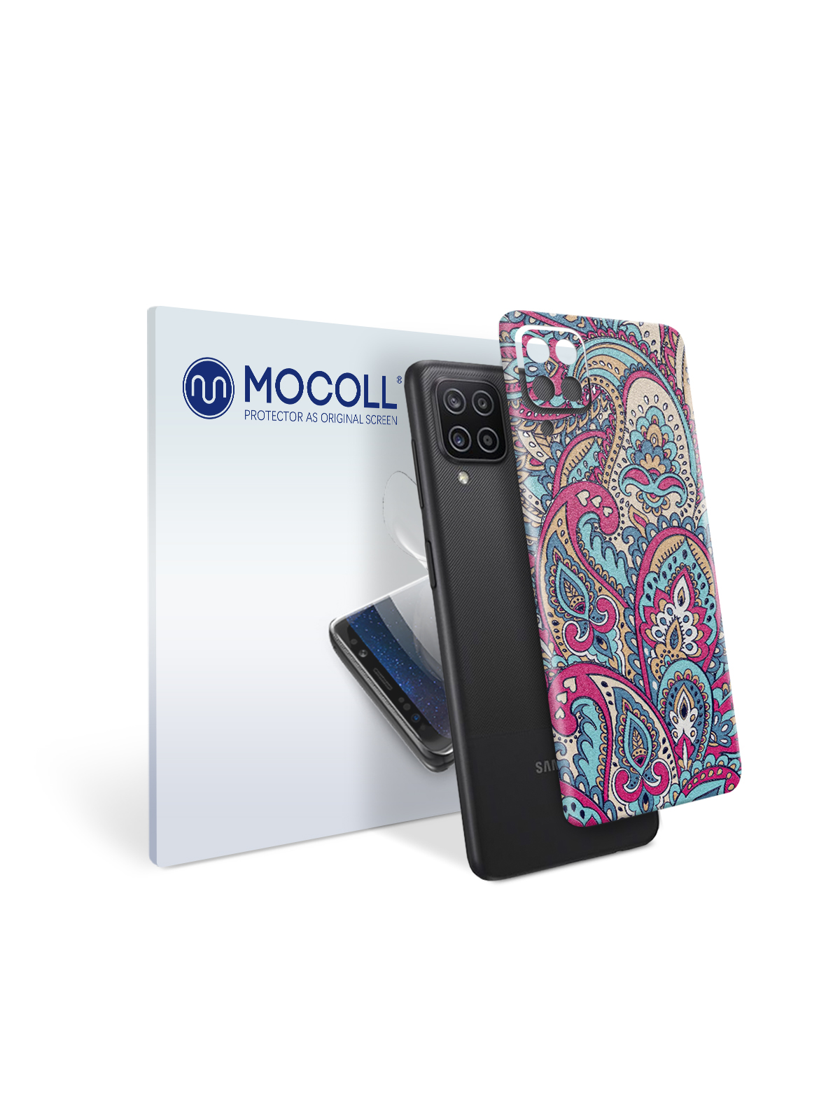 

Пленка защитная MOCOLL для задней панели Samsung Galaxy A42 5G Богемный узор Пейсли