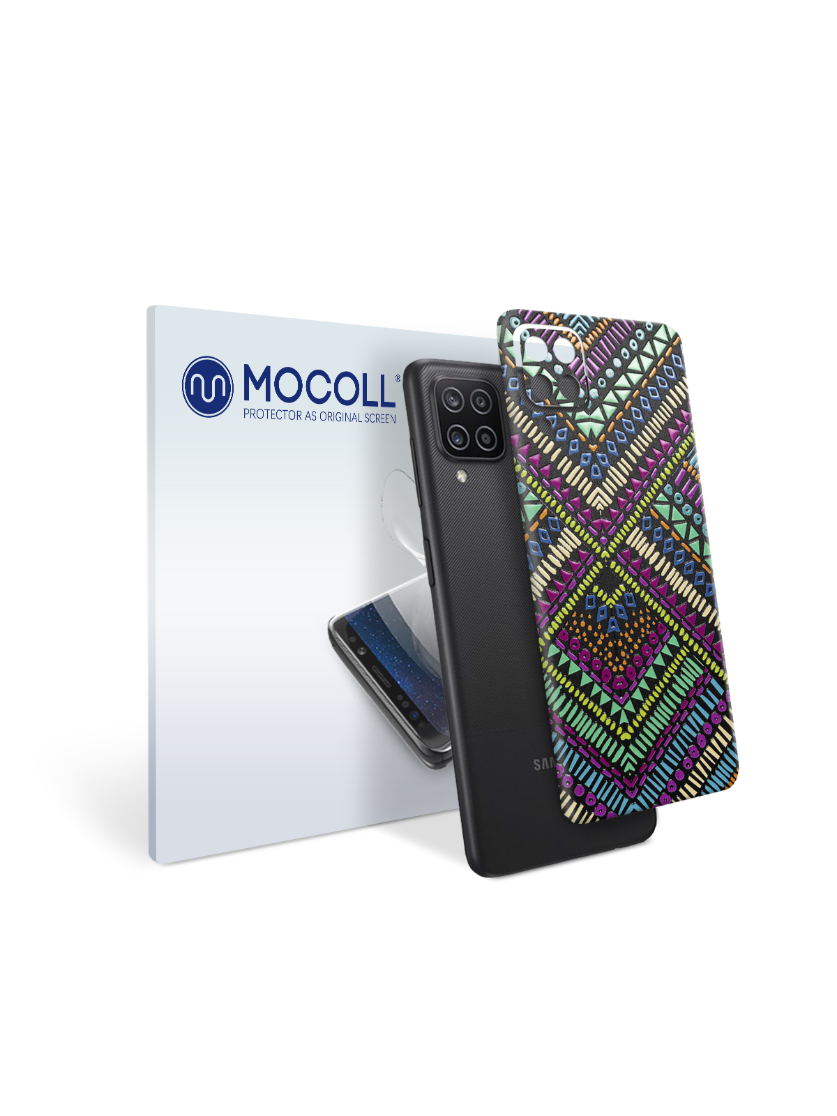 

Пленка защитная MOCOLL для задней панели Samsung Galaxy A42 5G Богемный узор Бохо