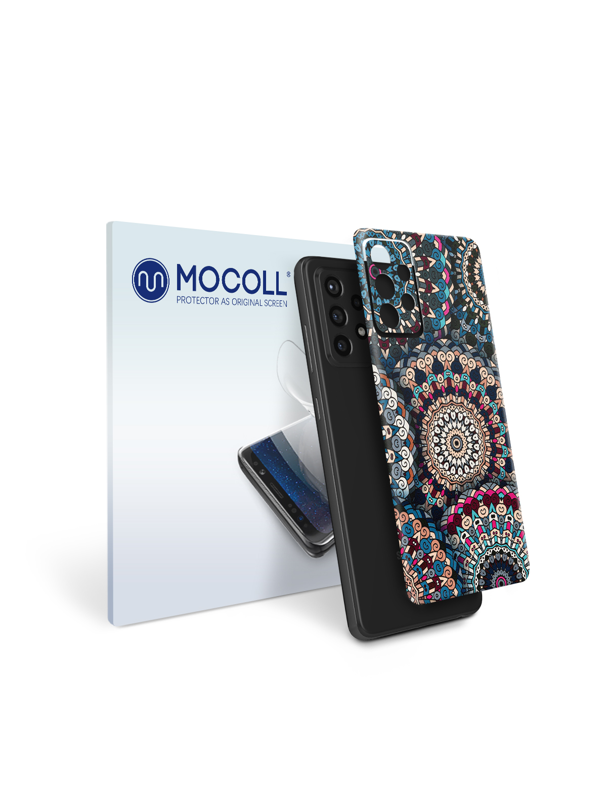 

Пленка защитная MOCOLL для задней панели Samsung Galaxy A52 5G Богемный узор Искон