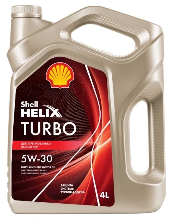 Моторное масло Shell Helix Turbo 5W30 4л