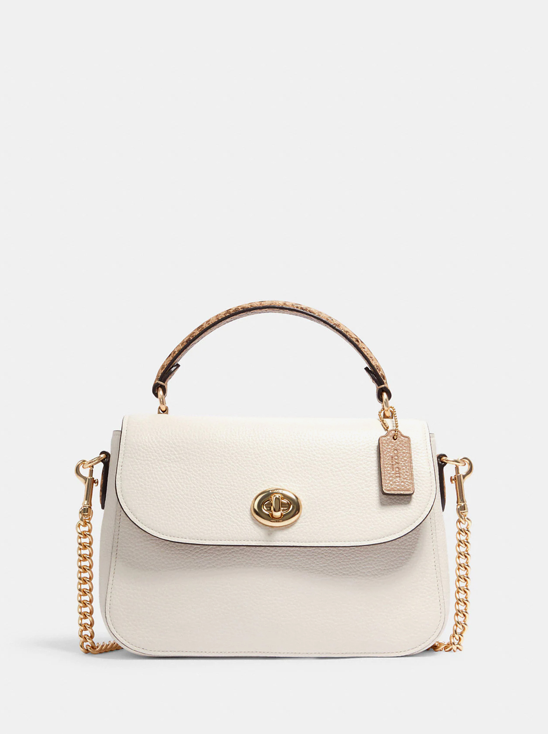 Сумка женская Coach Marlie Top_CH0125 коричневая 21500₽