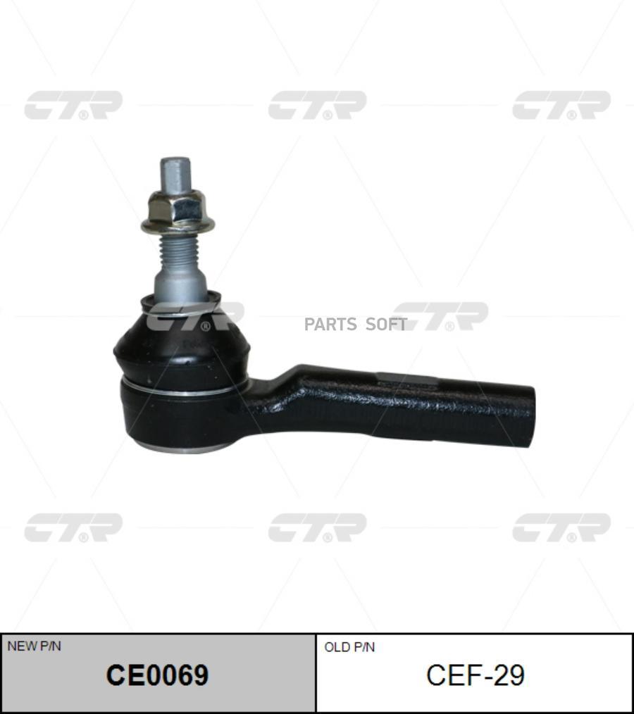 

CTR Наконечник рулевой CTR CE0069