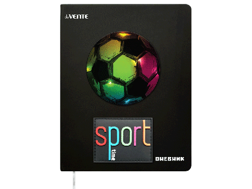 

Дневник школьный deVENT "Sport", Черный
