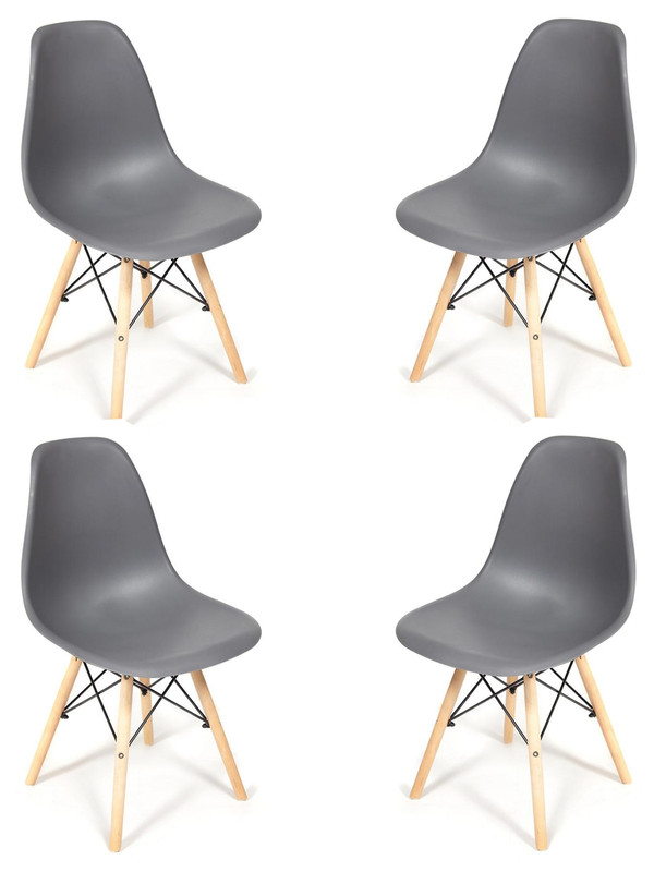

Стул TetChair CINDY (EAMES) (mod. 001), серый, CINDY (EAMES)