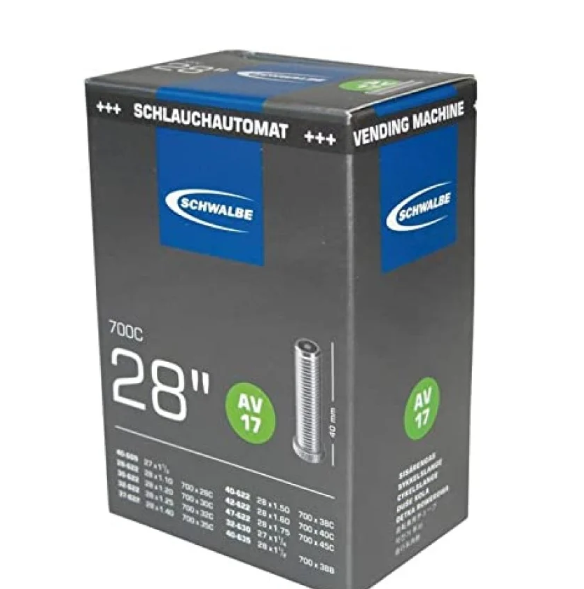 

Камера 28"х1,10/1,75 (28/47-622/635) SCHWALBE AV17 без упак., Черный, AV17