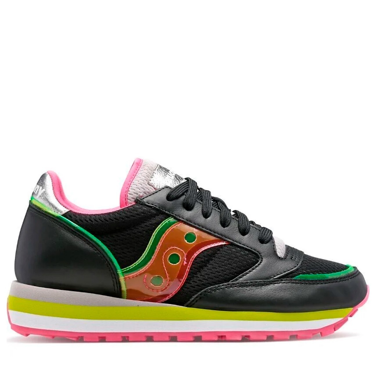 

Спортивные кроссовки женские Saucony Jazz Triple черные 40 EU, Черный, Jazz Triple