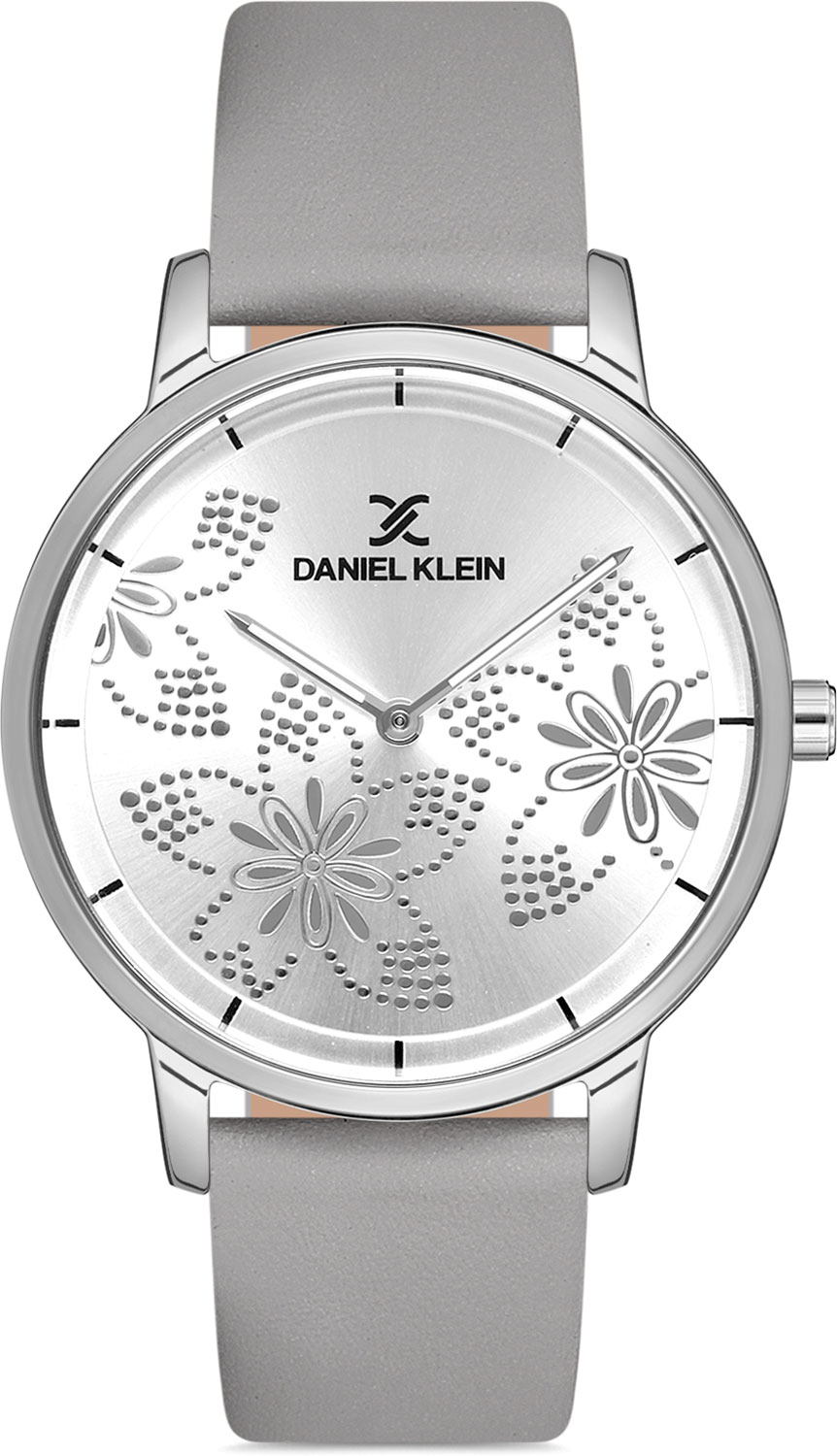 фото Наручные часы женские daniel klein dk.1.12896-6 серые