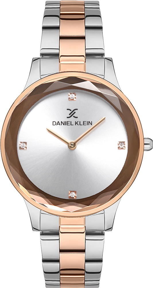 

Наручные часы женские Daniel Klein DK.1.12893-3 серебристые/золотистые, DK.1.12893-3