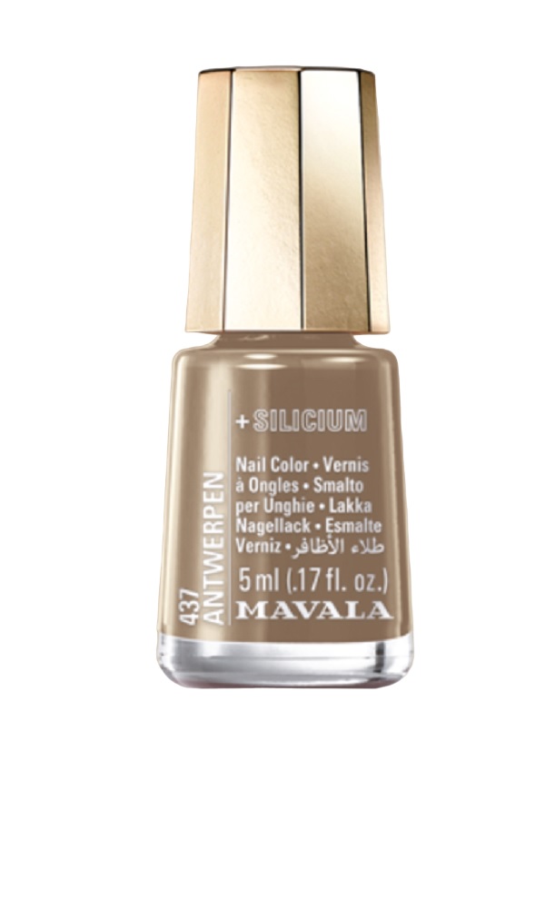 Купить Лак для ногтей Mavala Nail Color с кремнием, Antwerpen, №437, 5 мл