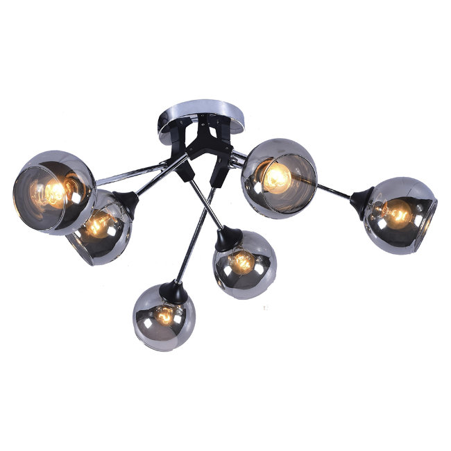 

Потолочная люстра Seven Fires SHIRLEY SF3308/6C-MBK-CR, SF3308/6C-MBK-CR