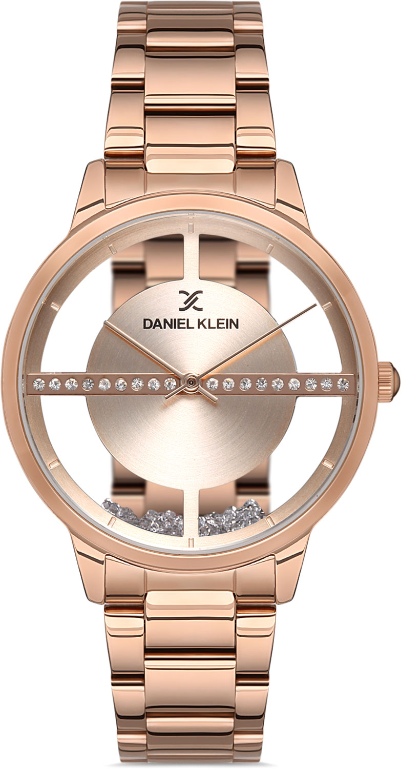 фото Наручные часы женские daniel klein dk.1.12964-2 золотистые