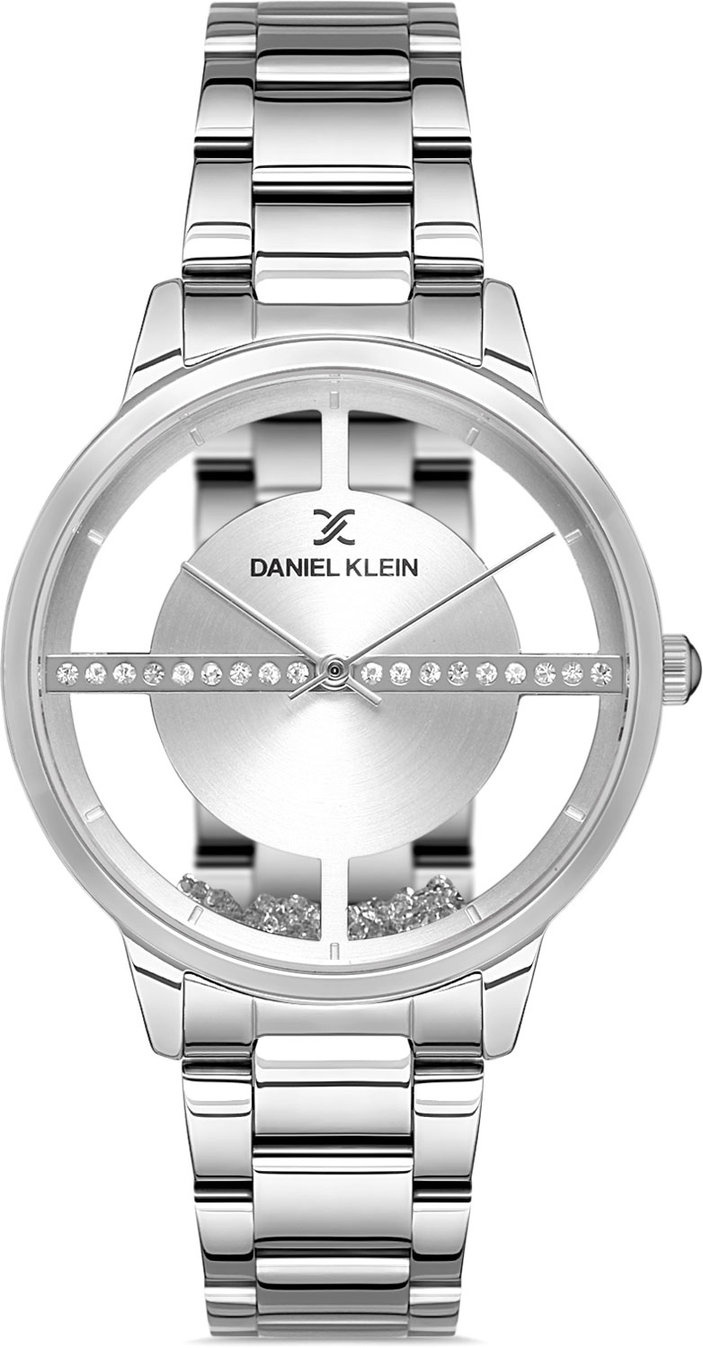 фото Наручные часы женские daniel klein dk.1.12964-1 серебристые