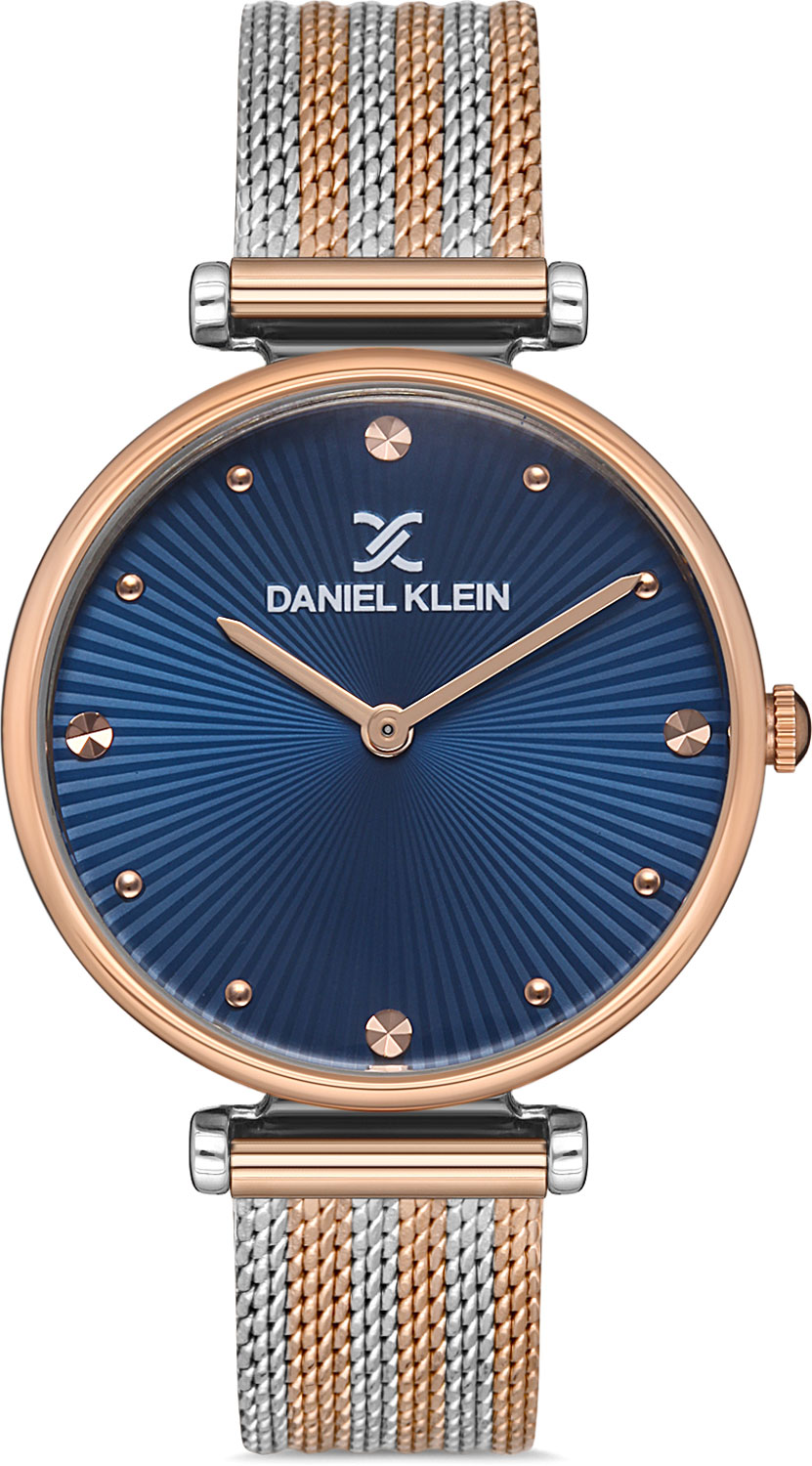 Наручные часы женские Daniel Klein DK.1.12954-4 серебристые/золотистые