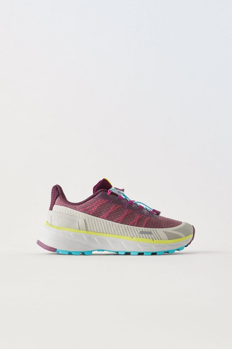 

Кроссовки ZARA 13304230, фиолетовый, 35, 13304230