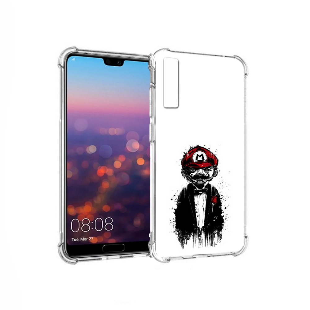 

Чехол MyPads Tocco для Huawei P20 Pro марио (PT108144.28.458), Прозрачный, Tocco