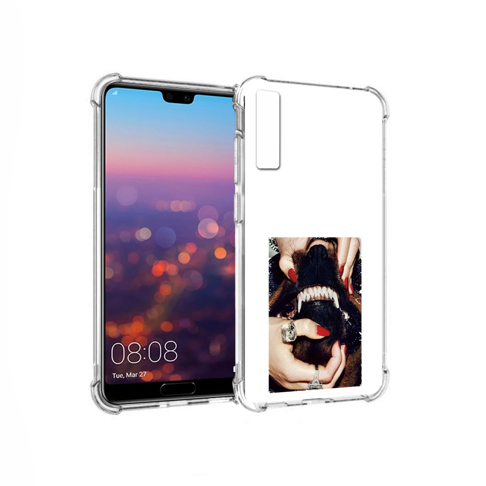 

Чехол MyPads Tocco для Huawei P20 Pro маникюр (PT108144.28.457), Прозрачный, Tocco