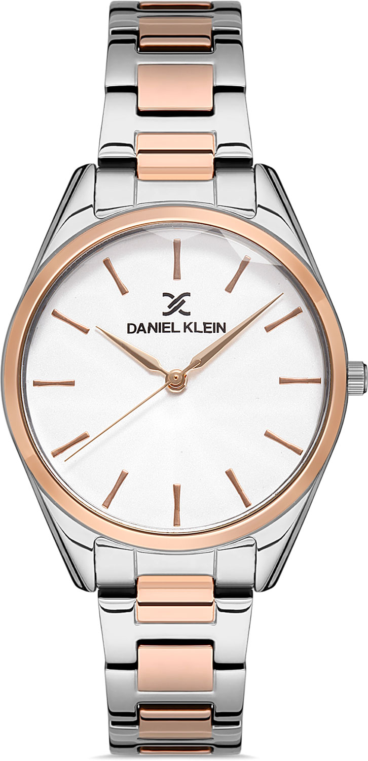 фото Наручные часы женские daniel klein dk.1.12902-5 серебристые/золотистые