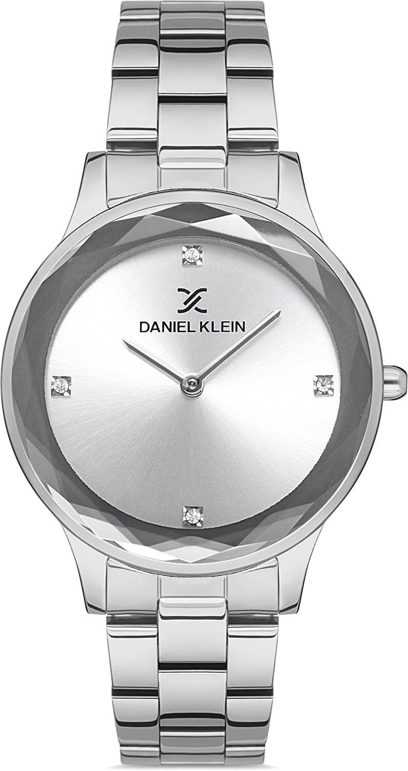 фото Наручные часы женские daniel klein dk.1.12893-1 серебристые