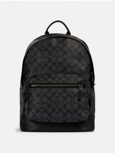 Рюкзак женский Coach West Backpack_CH0085 черный