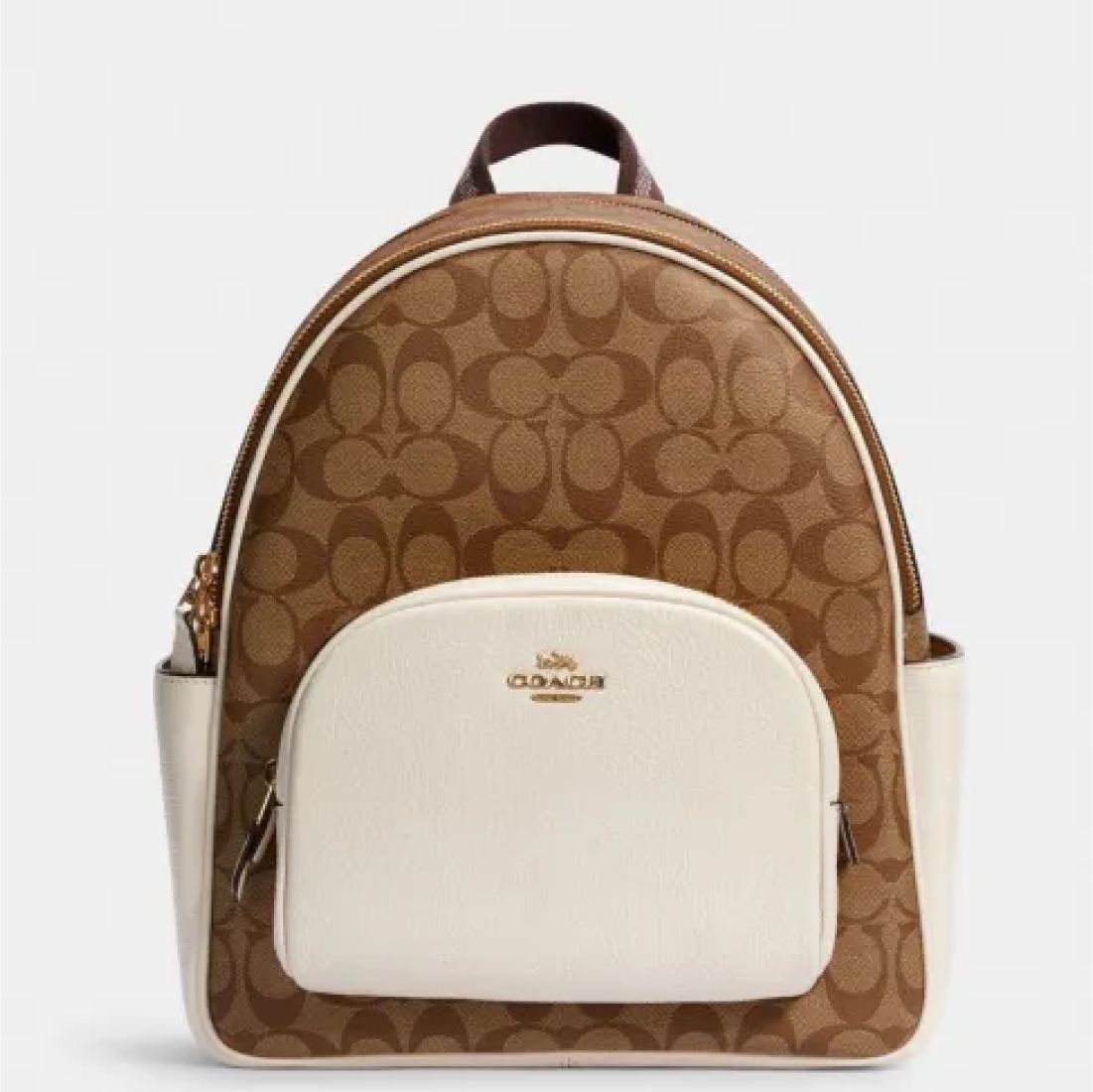 Рюкзак женский Coach Court_CH0083 белый