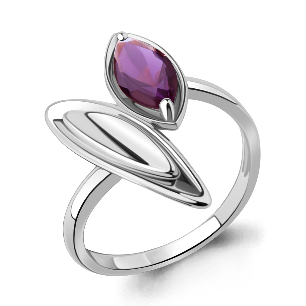 

Кольцо из серебра с рубеллитом искусственным р., Aquamarine 69195604, 69195604_925_р